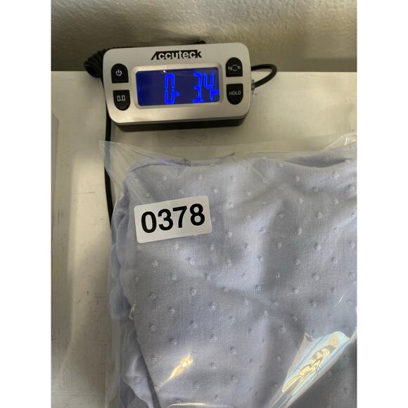 Adore Me Cami Top Baby Blue Womens Size Medium Adjustable Straps Dotted Swiss - Picture 7 of 7